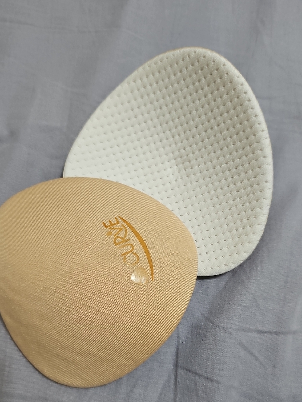 Curve Breast Pads White Curved Nursing Soft Foam Pads